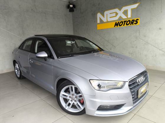 AUDI A3 1.8 TFSI SEDAN AMBITION 16V 180CV GASOLINA 4P AUTOMÁTICO AUDI A3 1.8 TFSI SEDAN AMBITION 16V 180CV GASOLINA 4P AUTOMÁTICO